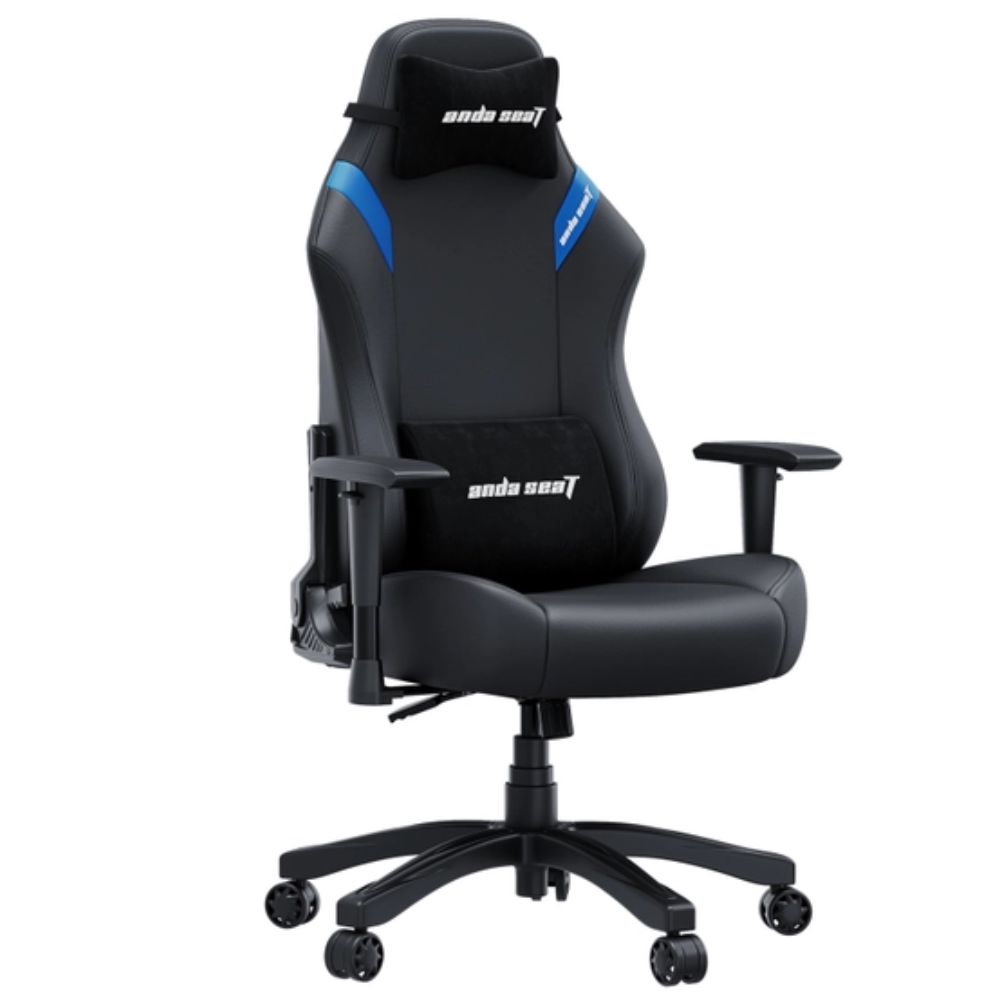 Gaming Chair AndaSeat Luna Pro AD18T-44-BS-PV Black, Blue — Kompüterlər və noutbuklar, Bakı (3)