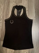 Qara rəngli qadın idman maykası - Model: Racerback (kroska arxa — Melek — Şəxsi əşyalar