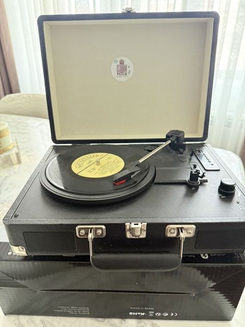 Vınyls Lınk Retro Turntable Briefcase TE-001 – portativ — Bakı