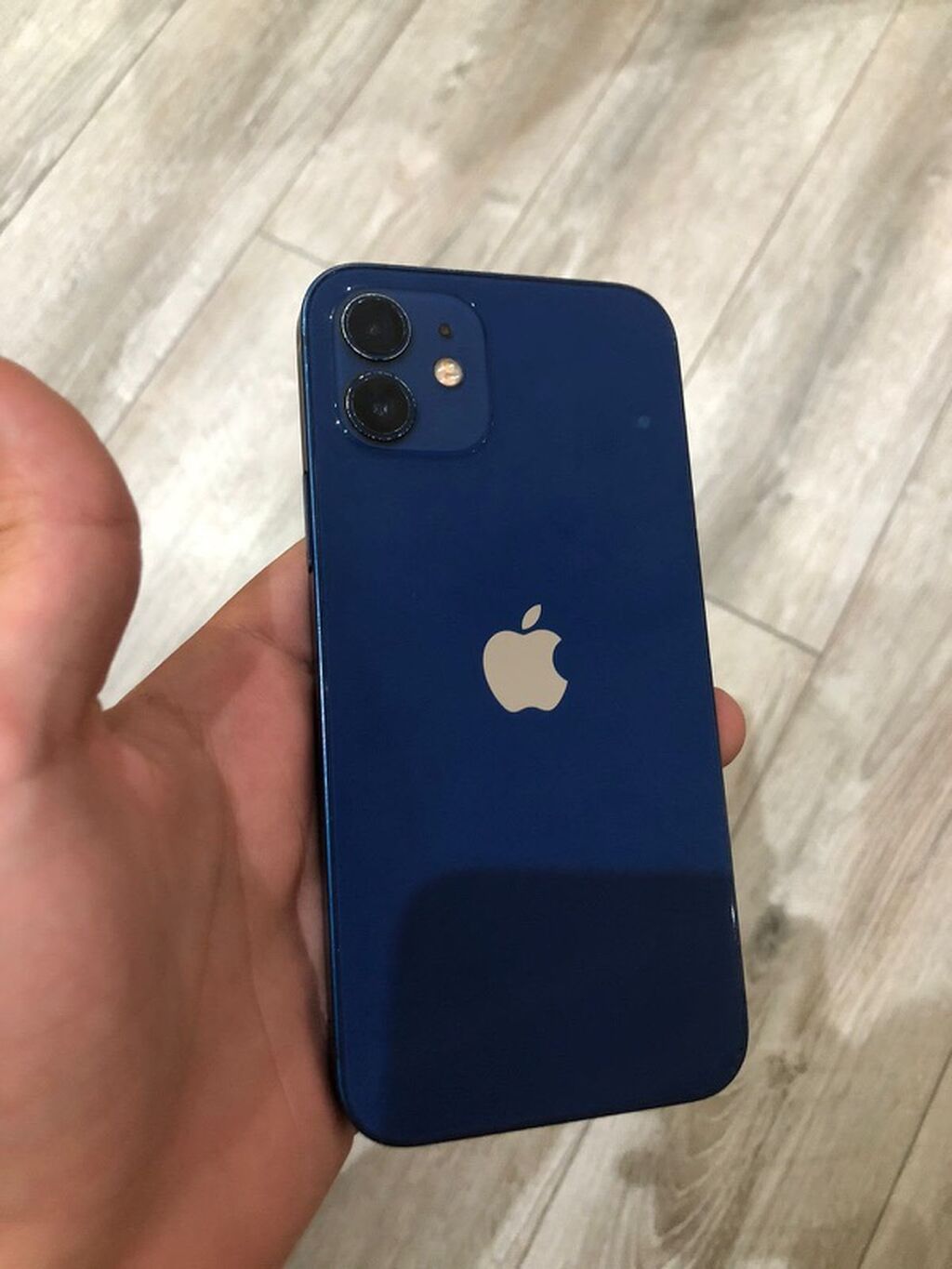 IPhone 12, Mavi, Qırıq — Apple iPhone, Bakı (4)