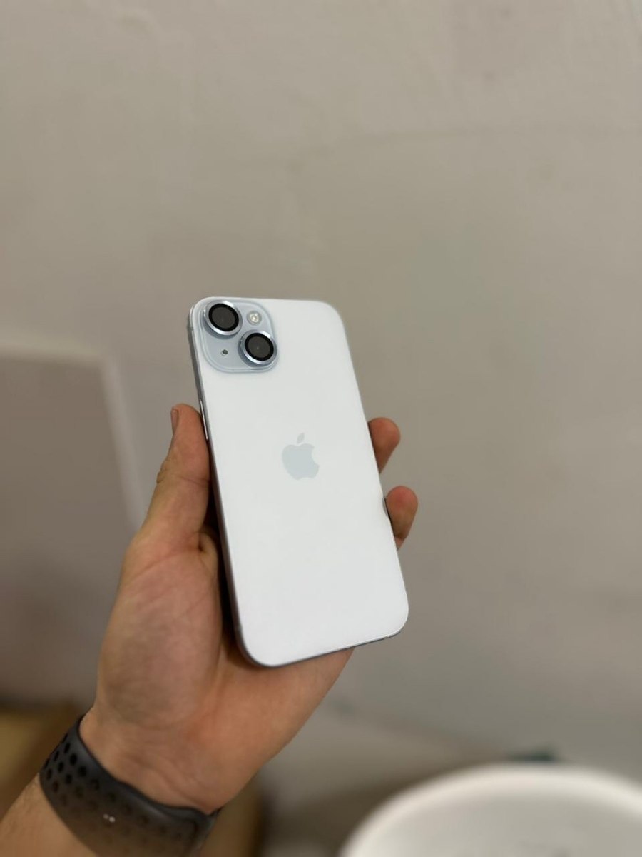 Apple iPhone 15 Blue 128GB/6GB — Smartfonlar, Bakı (5)