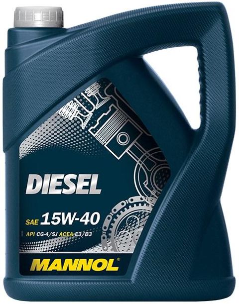 Mühərrik yağı Mannol Diesel SAE 15W-40 5L Special — Bakı