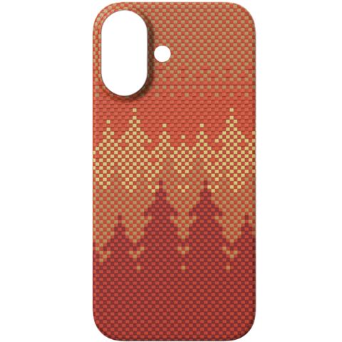 Qoruyucu örtük Comma iPhone 17 Woven Series Magnetic 6942297136816 Pinery Forest — Bakı