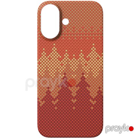 Qoruyucu örtük Comma iPhone 17 Woven Series Magnetic 6942297136816 Pinery Forest — Bakı