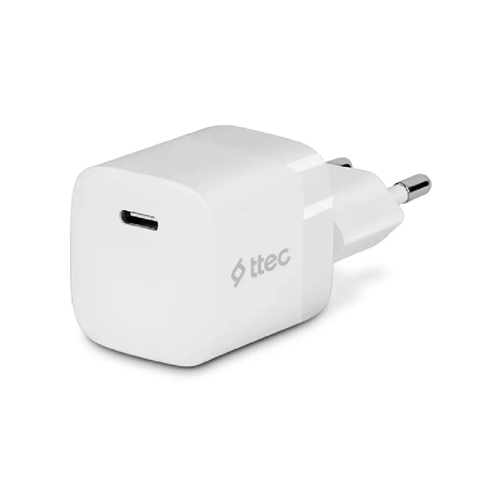 Adapter Ttec SmartCharger 30W PD Usb-c Travel Charger, White (2SCP03B) — Bakı