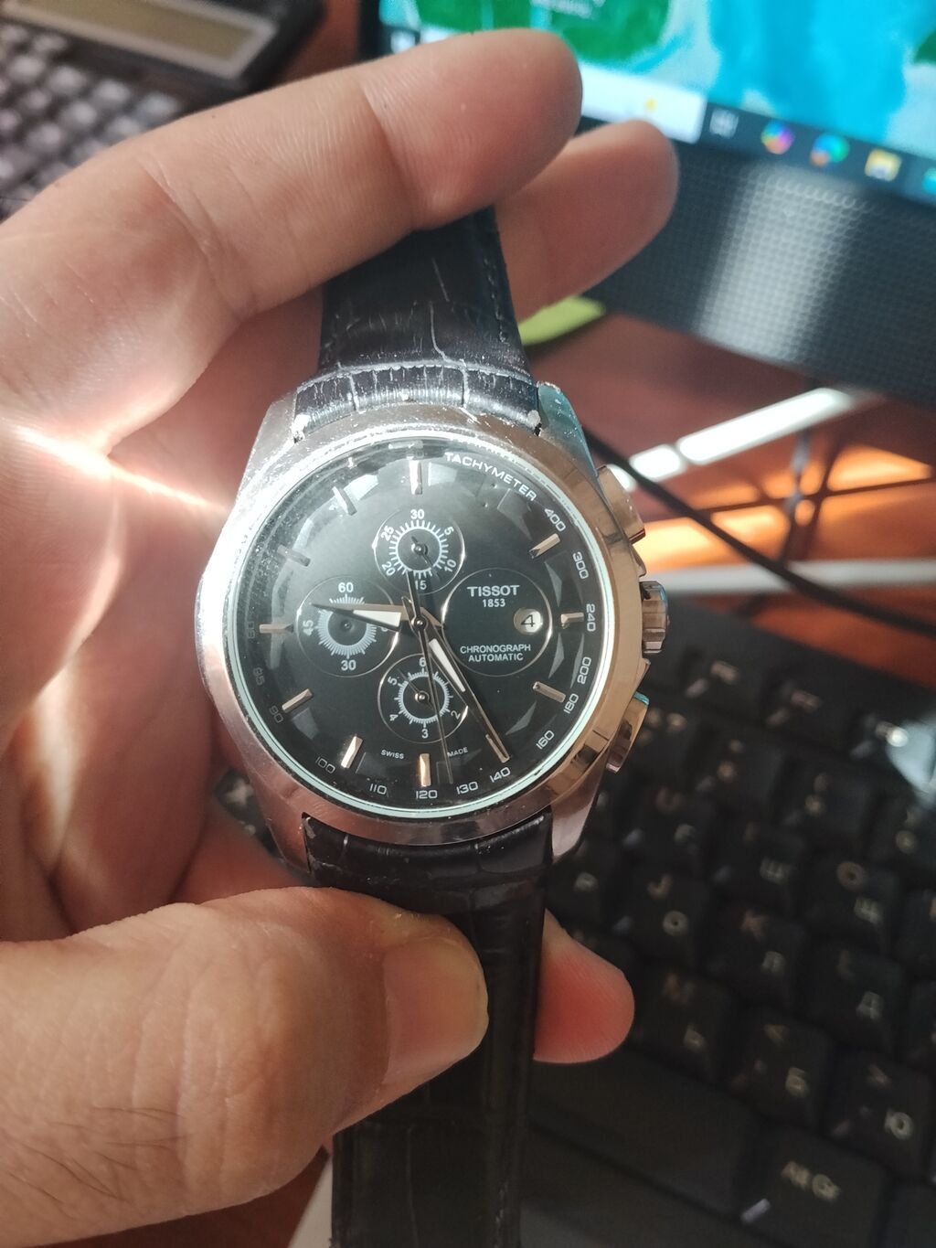Tissot 1853 kişilər üçün qol saatı – Chronograph Automatic - Model — Qol saatları, Sumqayıt (2)