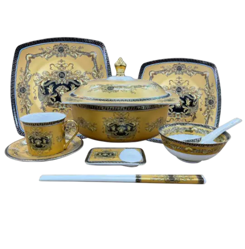 Versace Daxitai Gold Set 58 pcs Outlet — Bakı