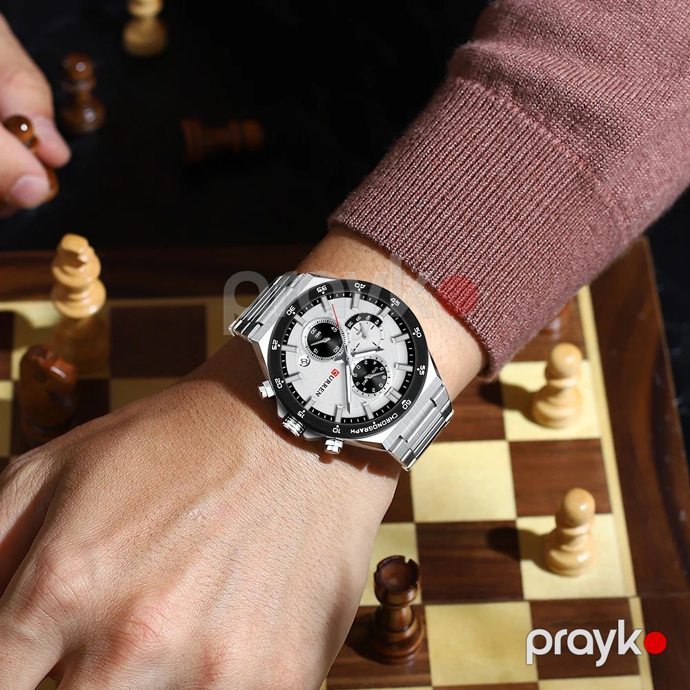 Saat curren 8481-1 — Qol saatları, Bakı (2)