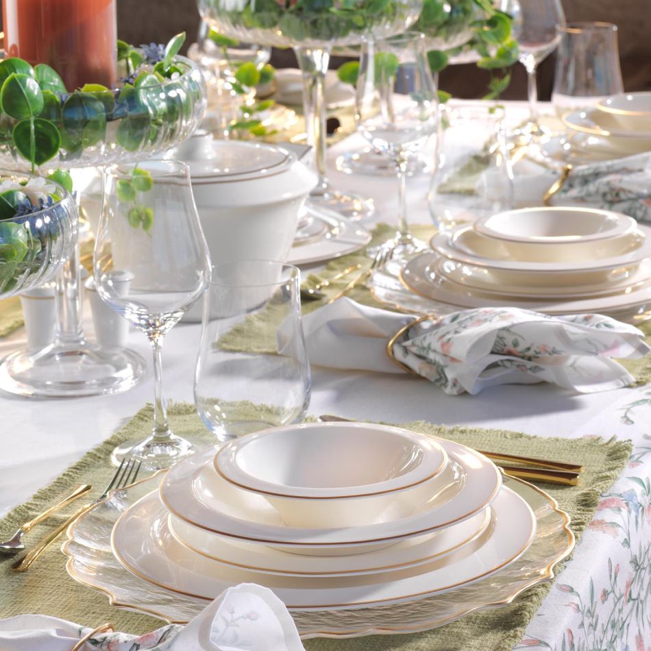 Yemək dəsti Schafer Tilsim Timeless 60 parça Qızılı 8699131790588 — Ev texnikası, Bakı (3)