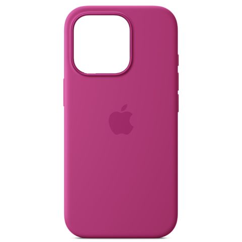 Qoruyucu örtük Apple iPhone 16 Pro Max Silicone Case W/MagSafe Fuchsia MYYX3ZM/A — Bakı