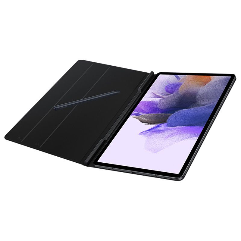 Samsung Tab S7+/S7 FE Book Cover Black EF-BT730PBEGRU — Mallar, Bakı (2)