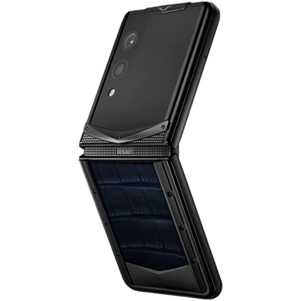 Vertu Quantum Flip Alligator 16 GB / 1 TB Navy Blue — Smartfonlar, Bakı (2)