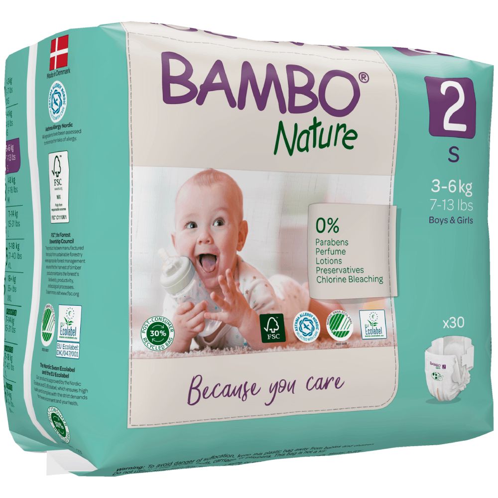 Uşaq bezləri Bambo Nature 2 30 ədəd 100001925210 — Mallar, Bakı (2)