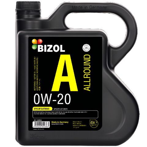 Mühərrik yağı Bizol Allround 0W-20 4 lt — Bakı