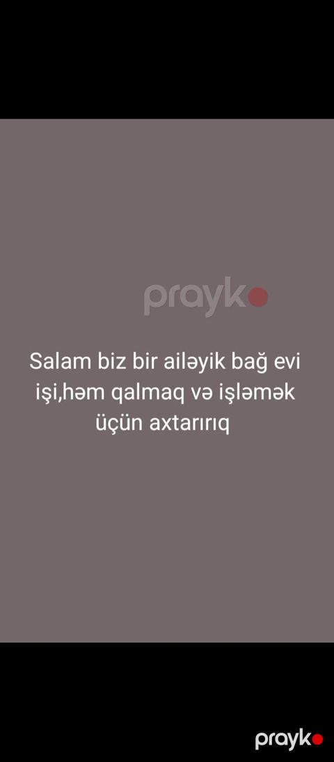 Bağ evi üçün ailəvi baxıcı/idarəçi xidməti - Ailə şəklində bağ evi və — Bakı