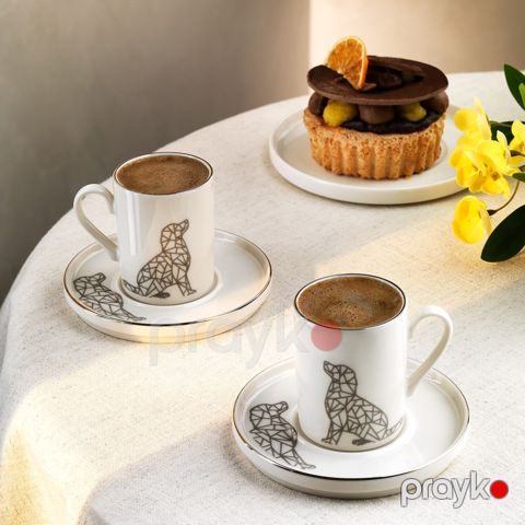 Fincan dəsti Schafer Kingdom Pawn 4 parça 8699131915868 İt — Bakı