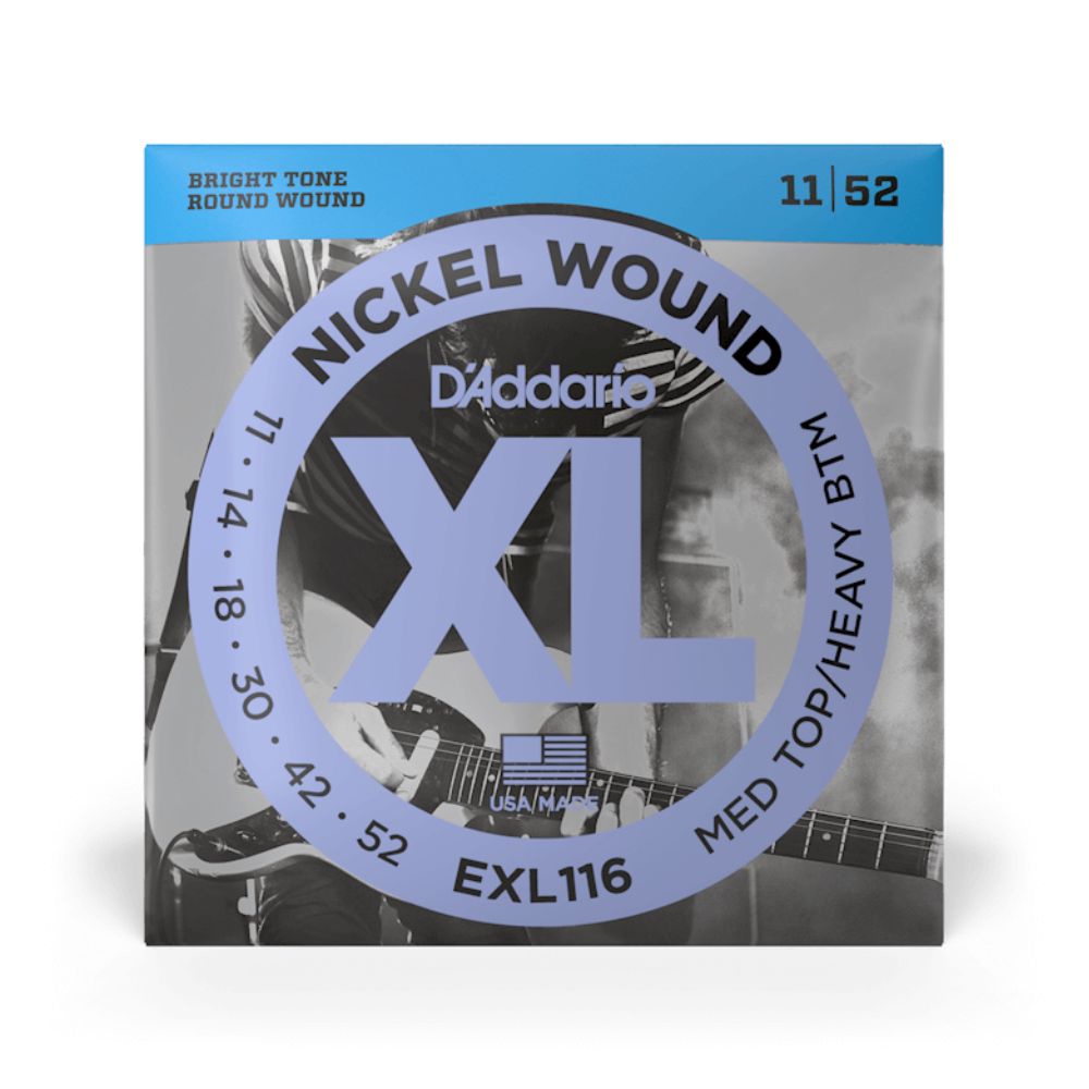 D-Addario EXL116 XL Nickel Wound 11-52 Medium Top/Heavy — Musiqiə alətləri, Bakı (2)