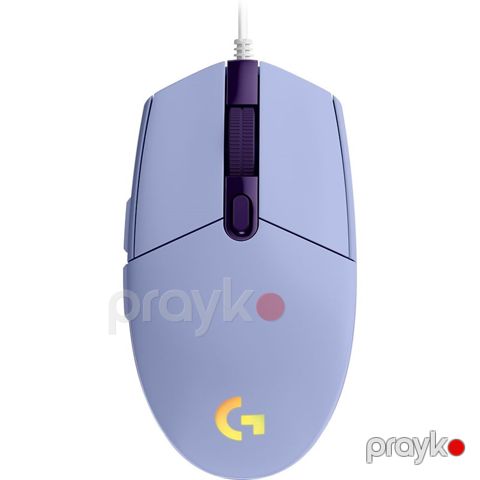 Kompüter siçanı Logitech G203 Lightsync USB Lilac (L910-005853) — Bakı