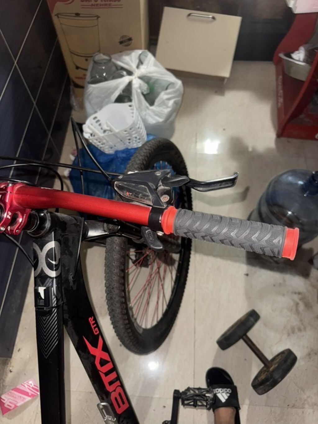 BMX GTR dağ velosipedi - Rəng: Qara/qırmızı kombinasiya - Çərçivə — Dağ velosipedləri, Bakı (2)