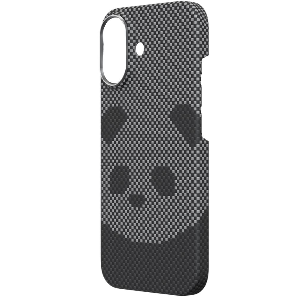 Qoruyucu örtük Comma iPhone 17 Woven Series Magnetic 6942297136786 Panda — Çexollər, Bakı (2)