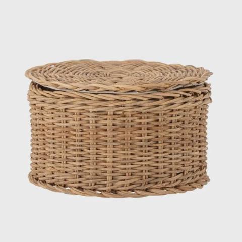 Səbət Bloomingville Kay Rattan Nature 20x12 sm — Заттарды сақтау