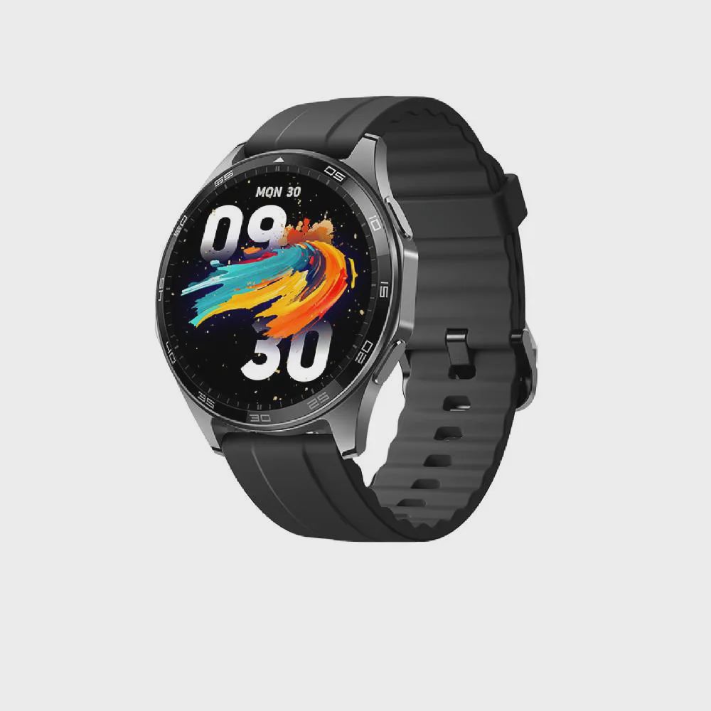Smart saat Ttec Tempus 47 mm Round Black (2S12WS) — Ağıllı saatlar və biləkliklər, Bakı