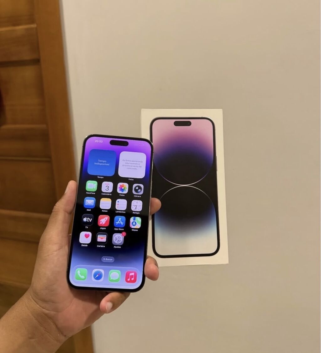IPhone 14 Pro, 256 GB, Deep Purple, Zəmanət, Simsiz şarj, Face ID — Apple iPhone, Bakı (4)