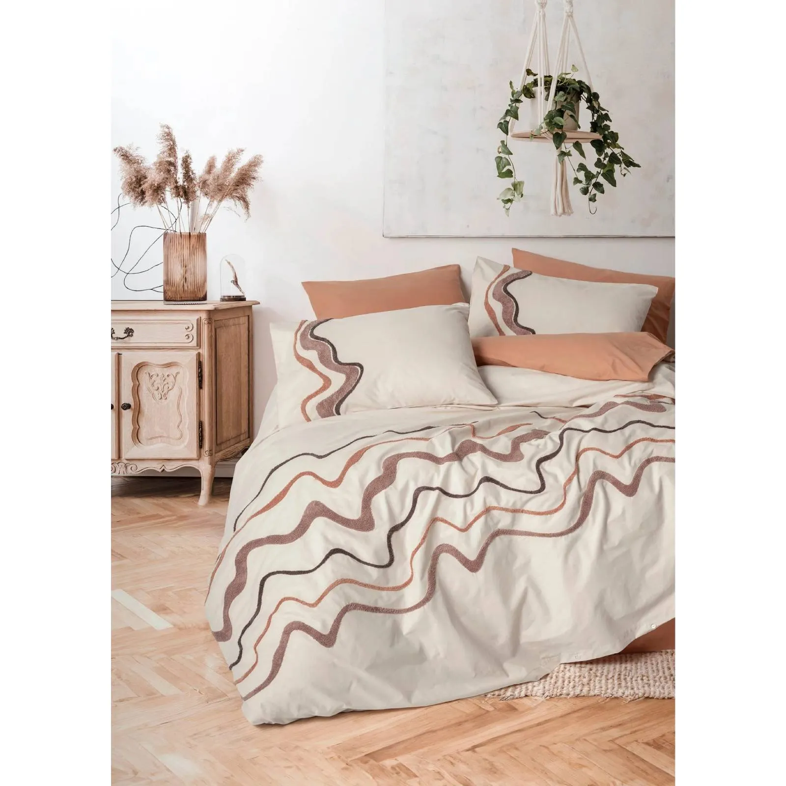 Yataq dəsti Cotton Box Puff, iki nəfərlik, Molende caramel (8680108078174) — Bakı