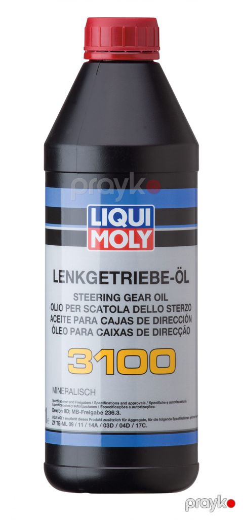 Hidravlik yağ Liqui Moly Lenkgetriebe-ÖL 3100 (1145/2372) 1 lt — Bakı