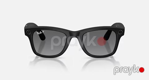 Ray-Ban Meta Wayfarer (Gen 2) - Matte Black / Graphite Polarized — Bakı