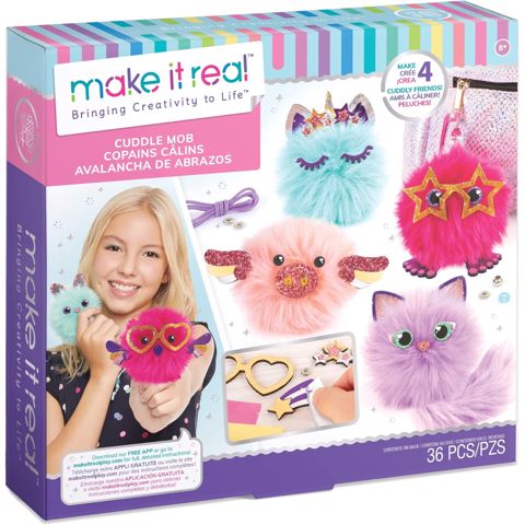 Ponpon hazırlama dəsti Make it Real Cuddlemob 1409MR / 695929014094 — Bakı