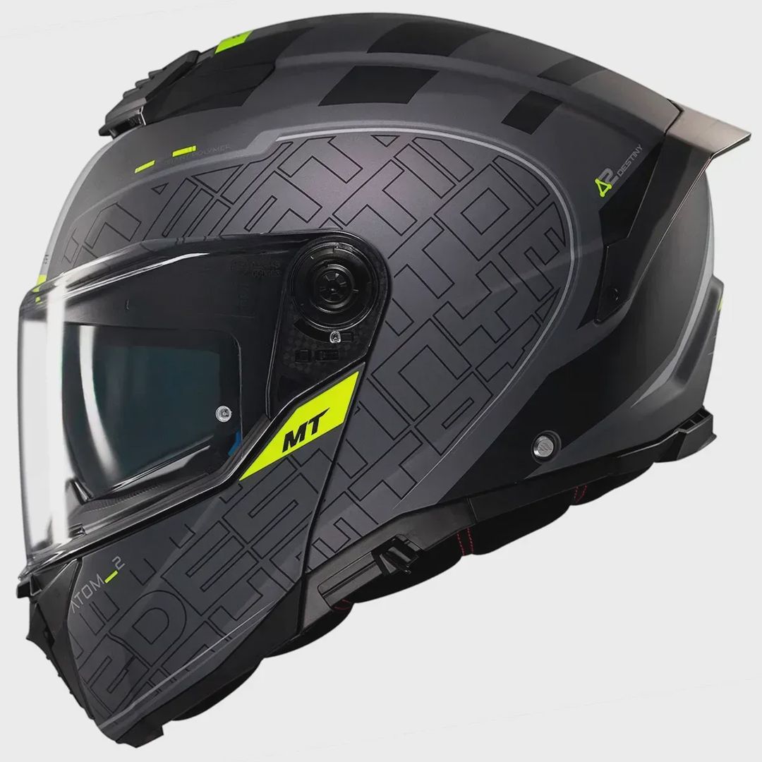 Dəbilqə MT Helmets Atom 2 SV Destiny C2 Matt, L (1335C232226) — Motosiklet geyimi, Bakı
