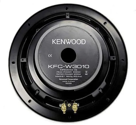 Sabvufer Kenwood KFC-W3010 — Dinamik və Akustik sistemlər