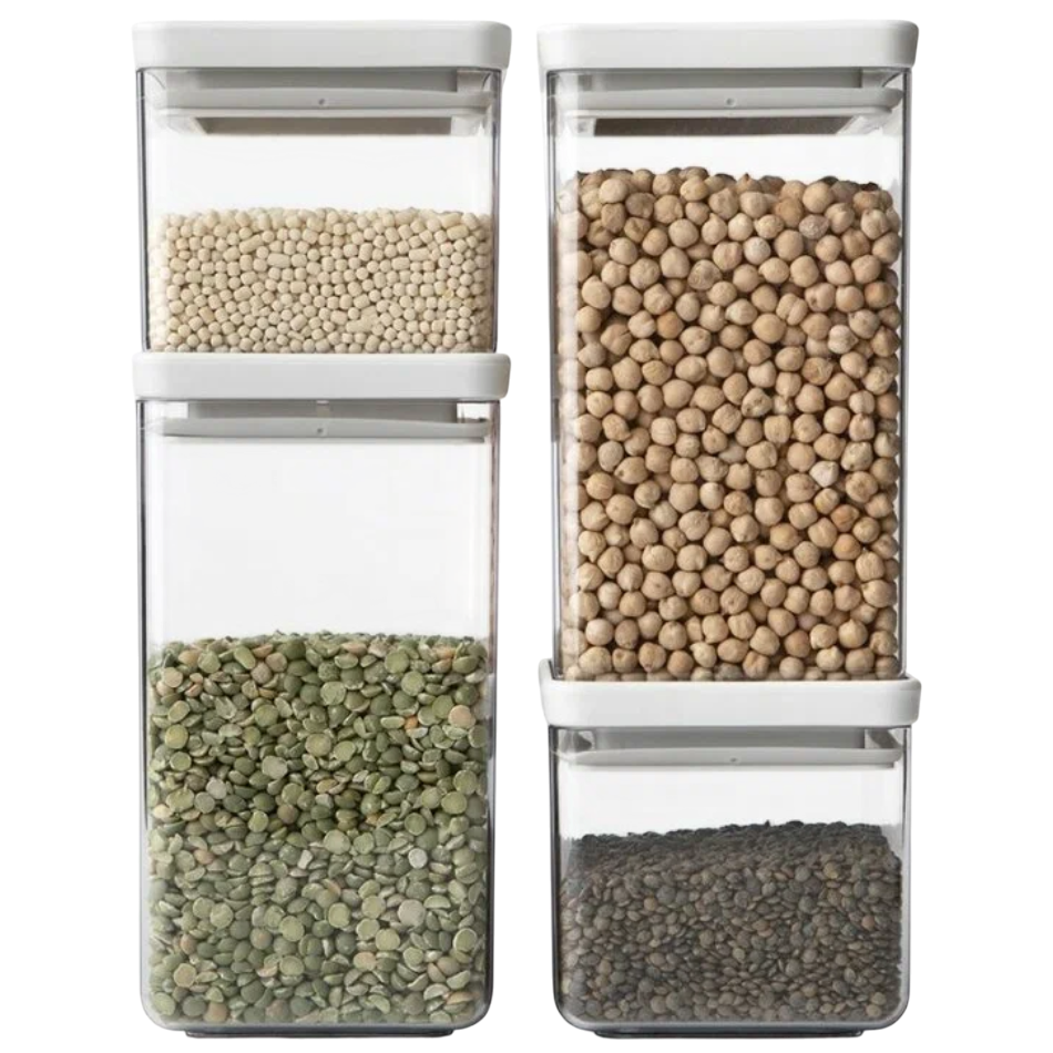 Saxlama qabı Brabantia Jar Sets Square 4 parça 122569 — Mallar, Bakı (2)