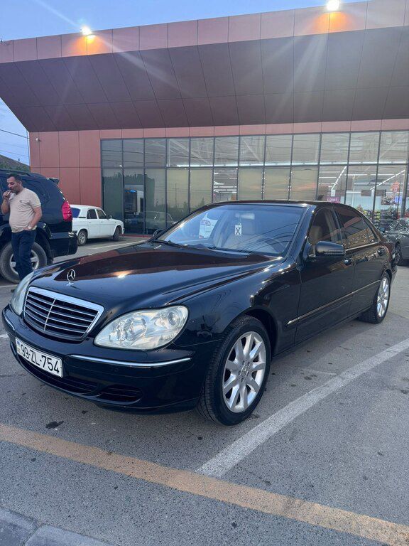 Mercedes S 350, 3.7 L, 2003 il, 250 000 km — Avtomobillər, Bakı (6)