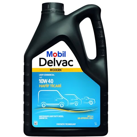 Mühərrik yağı Mobil Delvac Modern 10W40 Light Commercial 5 lt — Bakı