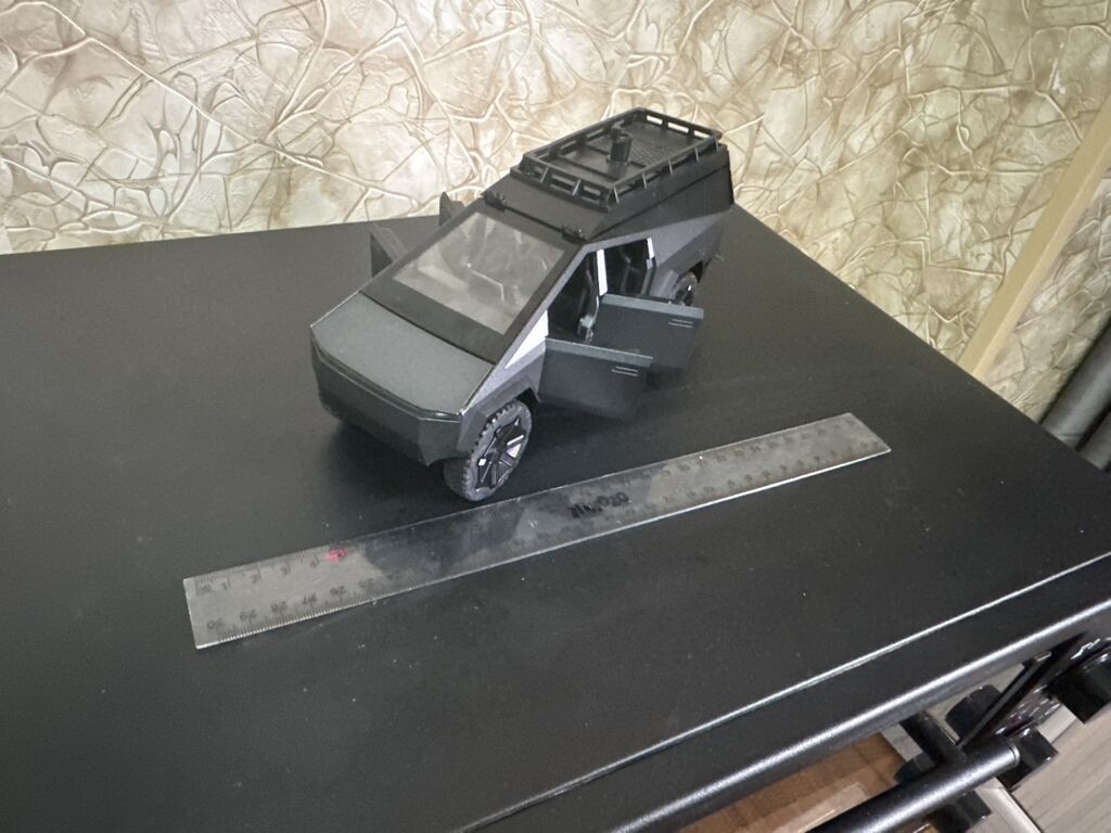Masaüstü təşkilatçı – “Cybertruck” dizaynlı,metaldan Xüsusiyyətlər — Gözəllik və sağlamlıq, Bakı (2)