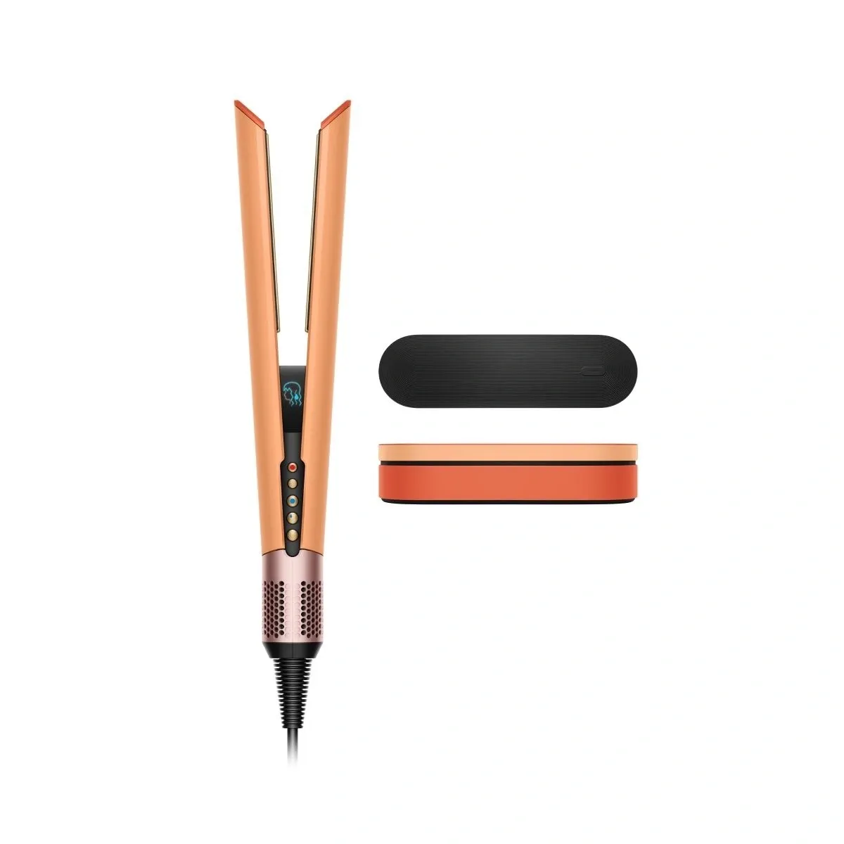 Saç ütüsü Dyson Airstrait HT01, Ceramic-Apricot-Topaz — Завивка и выпрямление волос