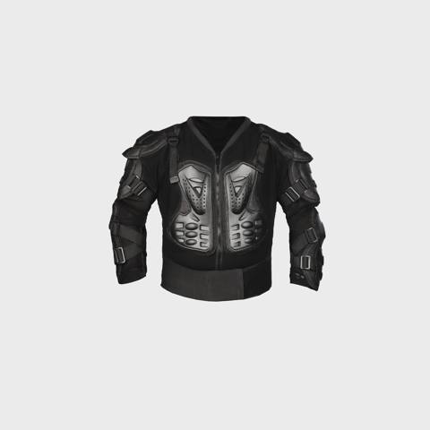 Gödəkçə Motoverse Skelton Safety, Black (XXL) — Мото жабдуулар