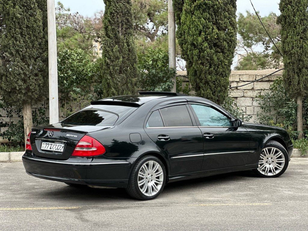 Mercedes E 320, 3.2 L, 2002 il, 321 585 km — Avtomobillər, Bakı (6)