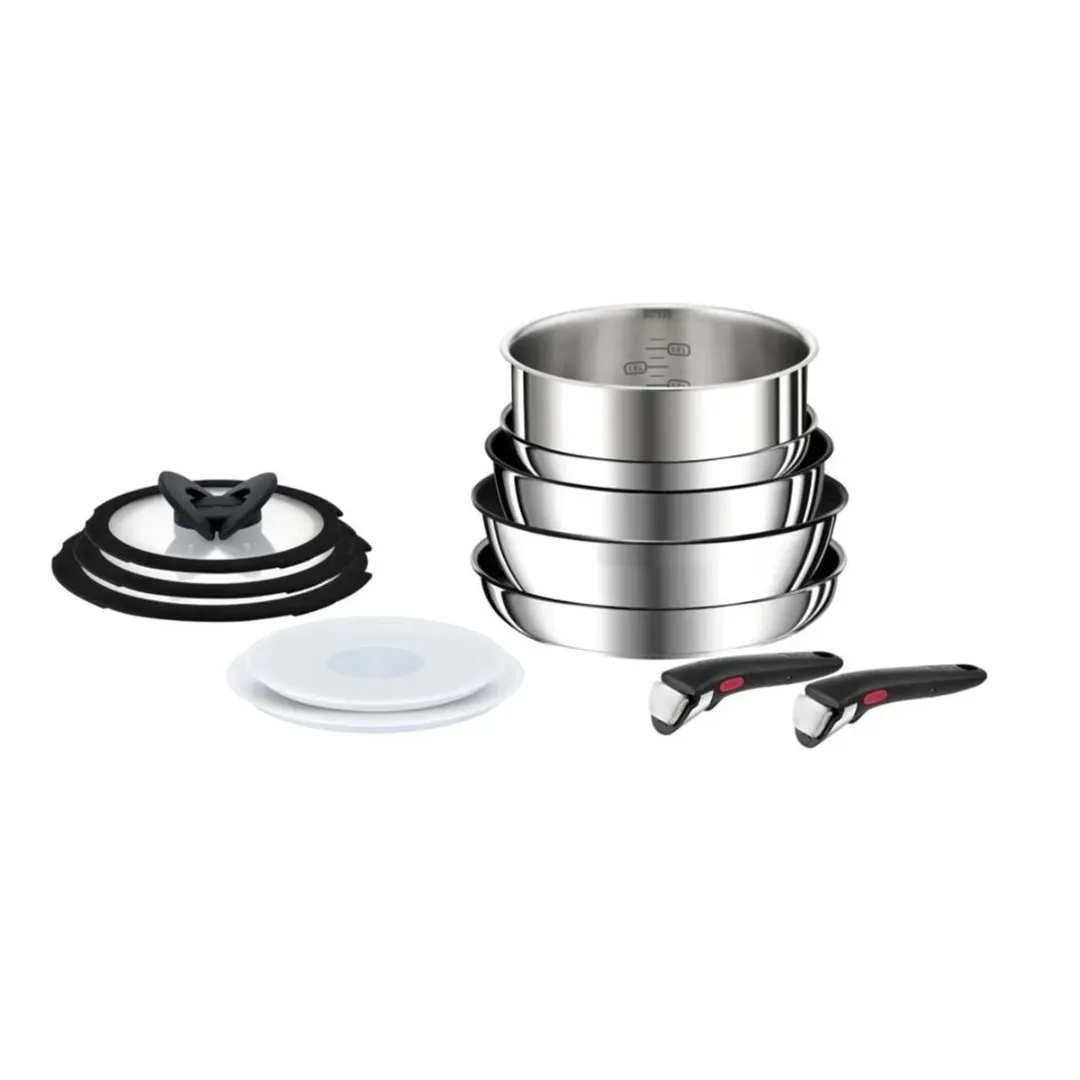 Tava və qazan dəsti Tefal Ingenio Preference Titanium 6X Böyük Set 12 parça (2100125560) — Bakı