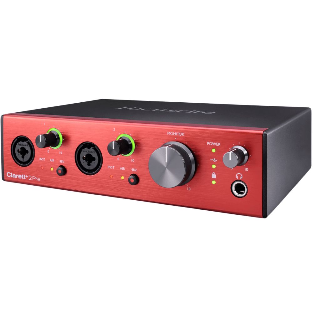 Səs kartı Focusrite Clarett+ 2Pre — Musiqiə alətləri, Bakı (2)