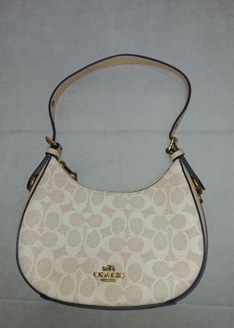 Coach New York çiyin/çapraz çanta (original deyil) - Rəng: krem-bej — Bakı