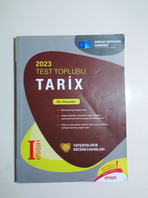 Tarix test toplusu — Bakı