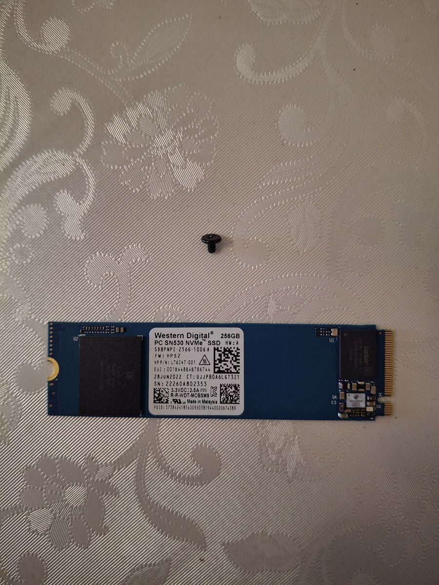 Western Digital NVMe SSD 256 GB — Elektronika, Bakı (2)