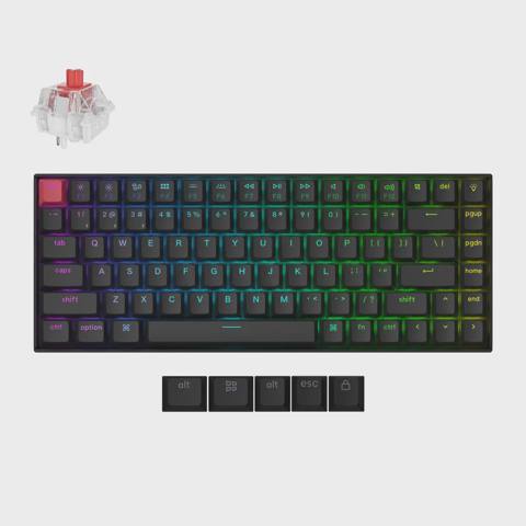 Simsiz oyun klaviaturası Keychron K2 Version 3 Swappable RGB Backlight Red Switch(K2X-H1Z-AZ) — Baku Electronics — Computers & Laptops