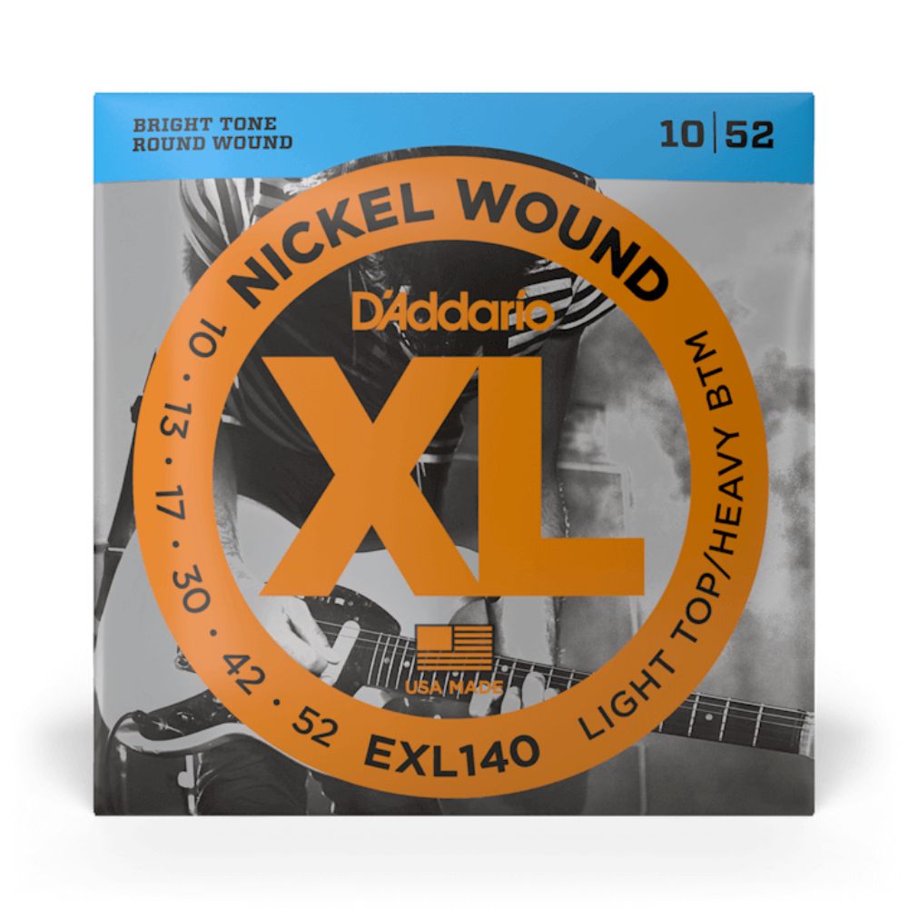 D-Addario EXL140 XL Nickel Wound 10-52 Light Top/Heavy — Musiqiə alətləri, Bakı (2)