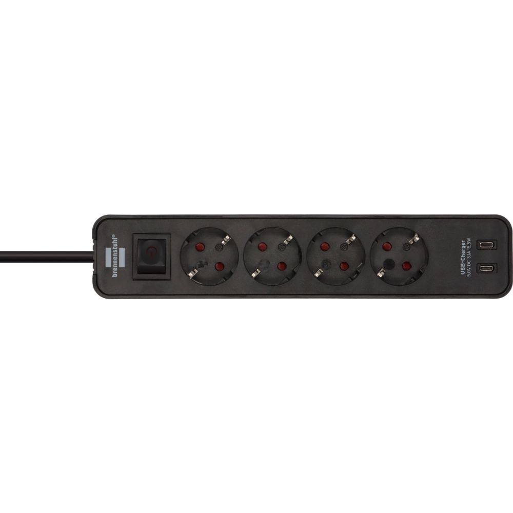 Uzadıcı Brennenstuhl Ecolor USB 4 Way 1153240106 — Kompüterlər və noutbuklar, Bakı (2)