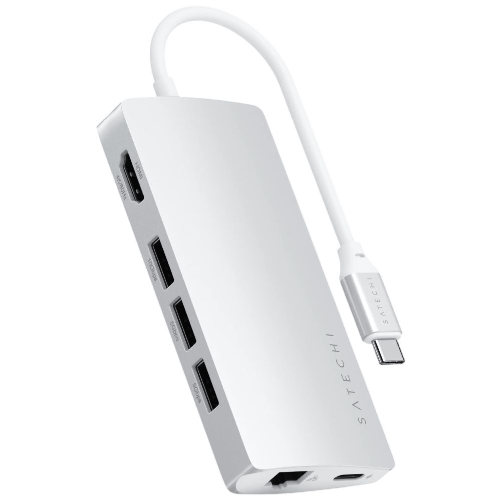 USB Hub Satechi USB Type-C ST-TCMA2S Silver — Kompüterlər və noutbuklar, Bakı (2)