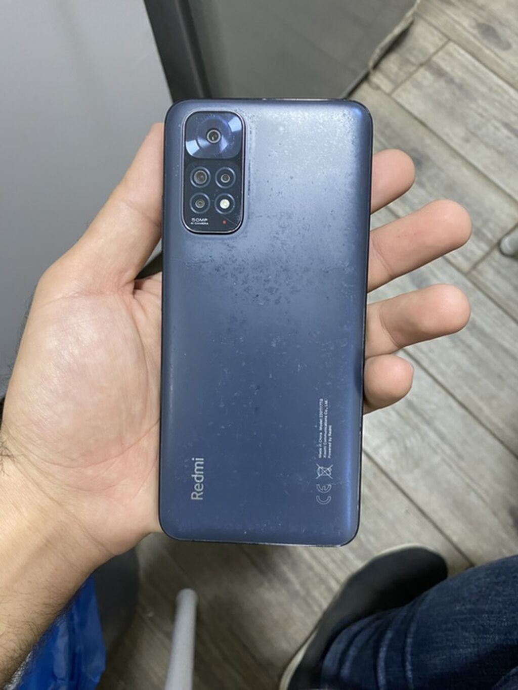 Redmi Note 11, 128 GB, rəng - Boz, Sensor — Elektronika, Bakı (4)